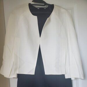 Mini dress with cape